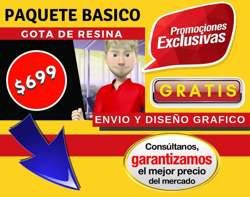 Fabricante Adhesivos Gota de Resina